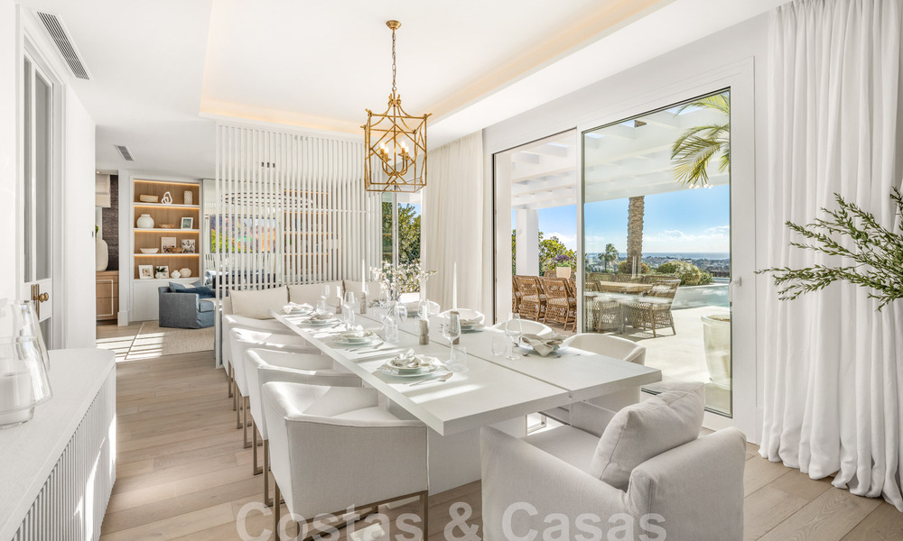 Gesofisticeerde luxevilla met panoramisch zeezicht te koop in Nueva Andalucia, Marbella 62776