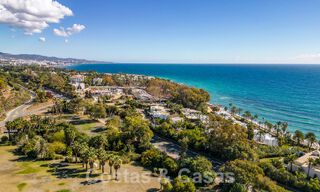 Instapklare luxevilla’s te koop in een nieuw innovatief complex bestaande uit 12 geavanceerde villa’s met zeezicht, op de Golden Mile van Marbella 62650 