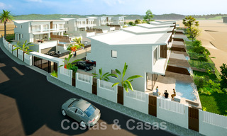 Nieuwe, eigentijdse luxe huizen te koop in de golfvallei van Mijas, Costa del Sol 63032 