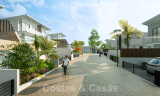 Nieuwe, eigentijdse luxe huizen te koop in de golfvallei van Mijas, Costa del Sol 63033 