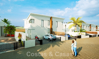 Nieuwe, eigentijdse luxe huizen te koop in de golfvallei van Mijas, Costa del Sol 63034 