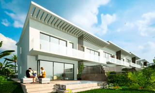 Nieuwe, eigentijdse luxe huizen te koop in de golfvallei van Mijas, Costa del Sol 63035 