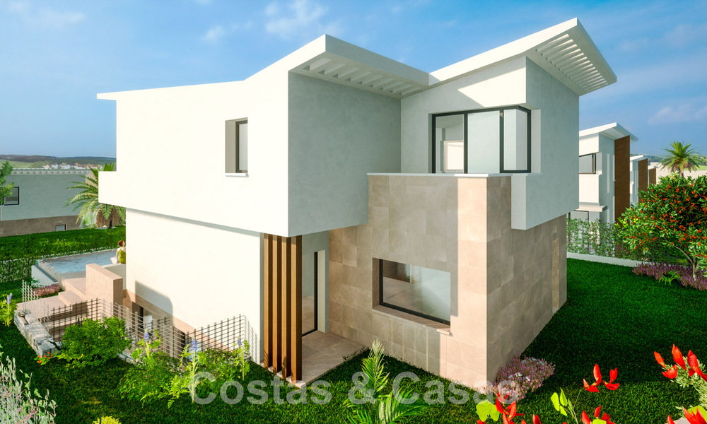 Nieuwe, eigentijdse luxe huizen te koop in de golfvallei van Mijas, Costa del Sol 63036