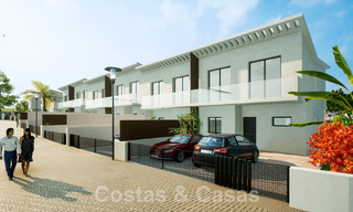 Nieuwe, eigentijdse luxe huizen te koop in de golfvallei van Mijas, Costa del Sol 63037 