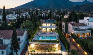 Hedendaags gerenoveerde luxevilla te koop met zeezicht in Sierra Blanca op de Golden Mile van Marbella 63555 