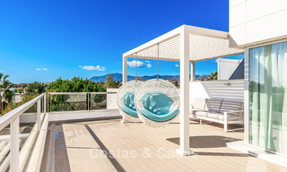 Beachside, modern penthouse met 3 slaapkamers te koop in een eigentijds complex in San Pedro, Marbella 63630 