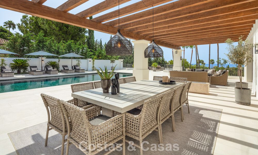 Royale luxe villa te koop met zeezicht en 5-sterrenvoorzieningen op de Golden Mile van Marbella 63648