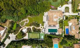 Royale luxe villa te koop met zeezicht en 5-sterrenvoorzieningen op de Golden Mile van Marbella 63654 