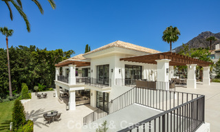 Royale luxe villa te koop met zeezicht en 5-sterrenvoorzieningen op de Golden Mile van Marbella 63655 