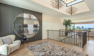 Royale luxe villa te koop met zeezicht en 5-sterrenvoorzieningen op de Golden Mile van Marbella 63665 