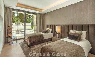 Royale luxe villa te koop met zeezicht en 5-sterrenvoorzieningen op de Golden Mile van Marbella 63690 