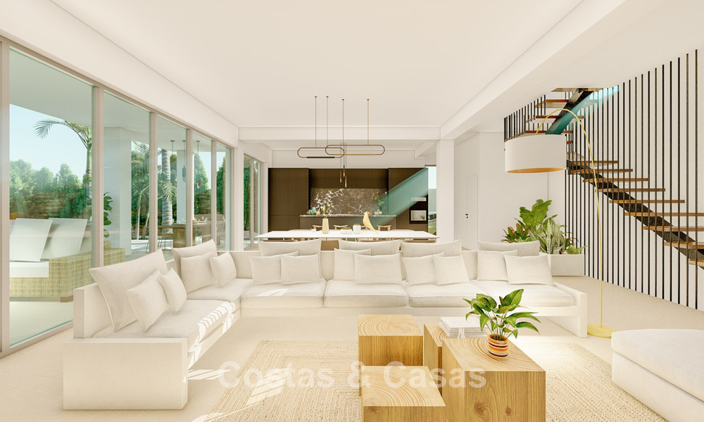 Nieuwe, moderne villa te koop op een steenworp van het strand en alle voorzieningen in San Pedro, Marbella 63562