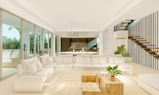 Nieuwe, moderne villa te koop op een steenworp van het strand en alle voorzieningen in San Pedro, Marbella 63562 