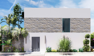 Nieuwe, moderne villa te koop op een steenworp van het strand en alle voorzieningen in San Pedro, Marbella 63569 