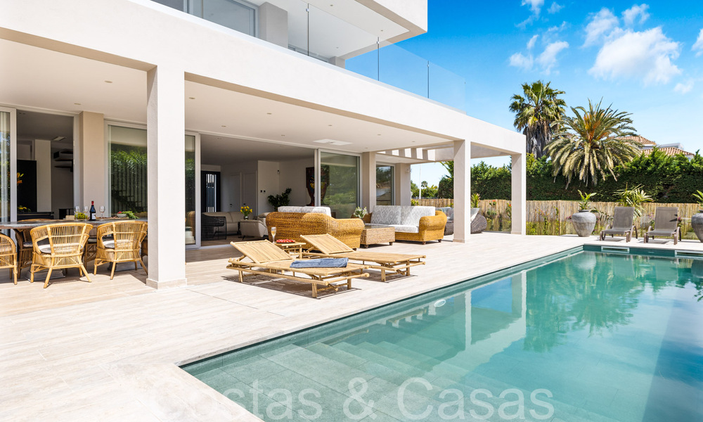Instapklare, nieuwe, moderne villa te koop op een steenworp van het strand en alle voorzieningen in San Pedro, Marbella 66978