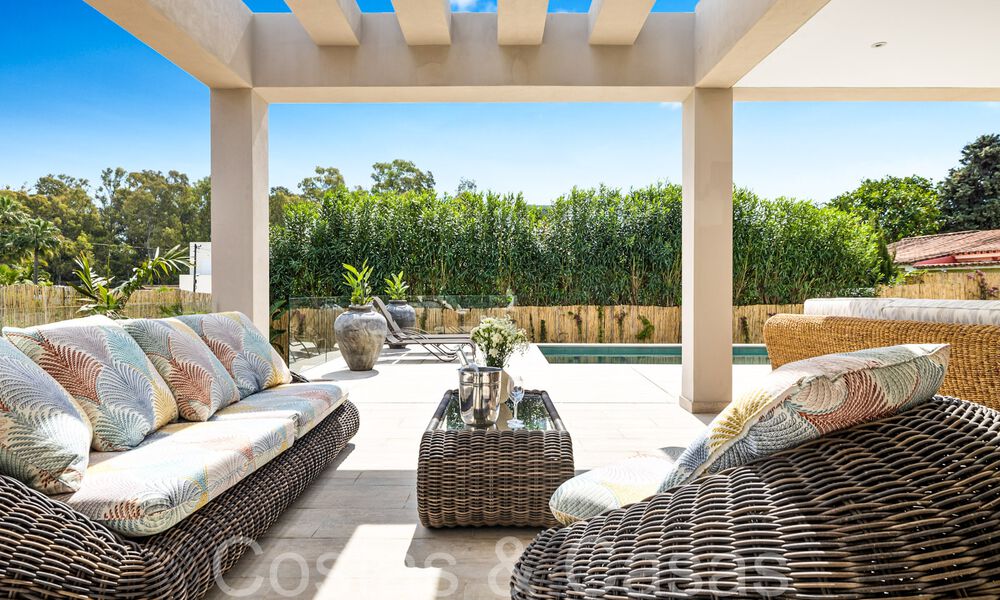 Instapklare, nieuwe, moderne villa te koop op een steenworp van het strand en alle voorzieningen in San Pedro, Marbella 66991