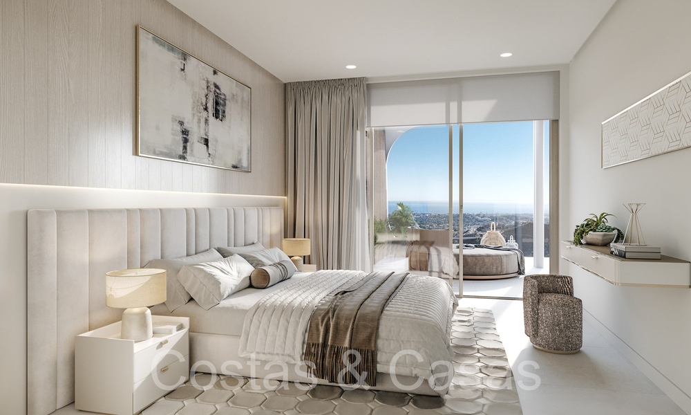 Nieuwbouwproject van boutique appartementen te koop, in een geprivilegieerd golfresort in de heuvels van Marbella - Benahavis 63780