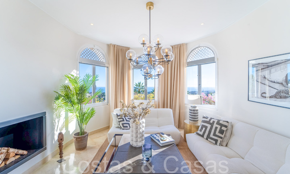 Exclusief penthouse met privézwembad en panoramisch zeezicht te koop in een Mediterraan complex op Marbella’s Golden Mile 63938