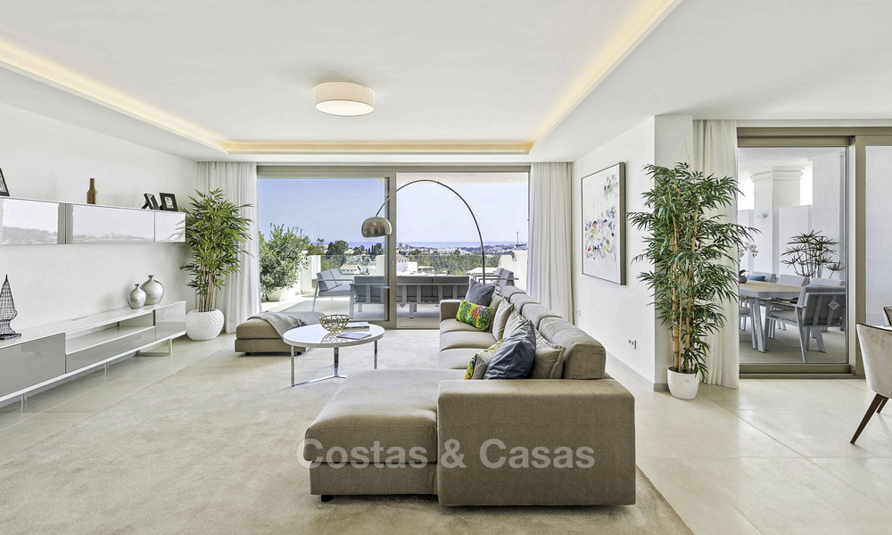 9 Lions Residences: Luxe appartementen te koop in een exclusief complex in Nueva Andalucia - Marbella met panoramisch golf- en zeezicht 63745