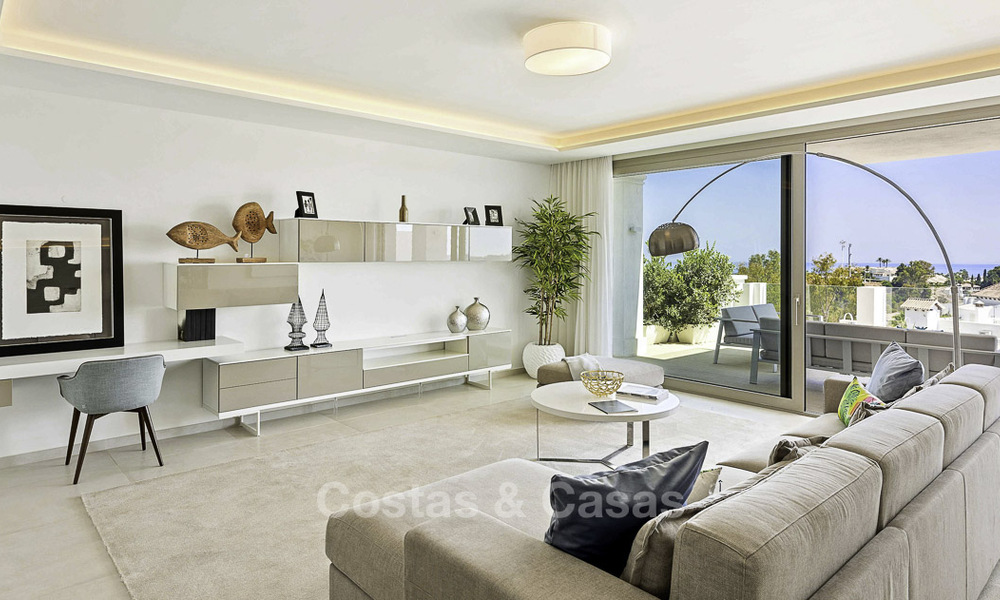 9 Lions Residences: Luxe appartementen te koop in een exclusief complex in Nueva Andalucia - Marbella met panoramisch golf- en zeezicht 63746