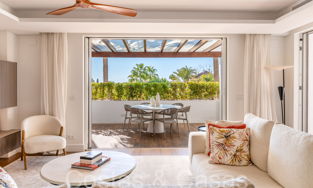 Luxe appartement met 3 slaapkamers te koop in een gated en beveiligd gewild complex op de Golden Mile van Marbella 63970