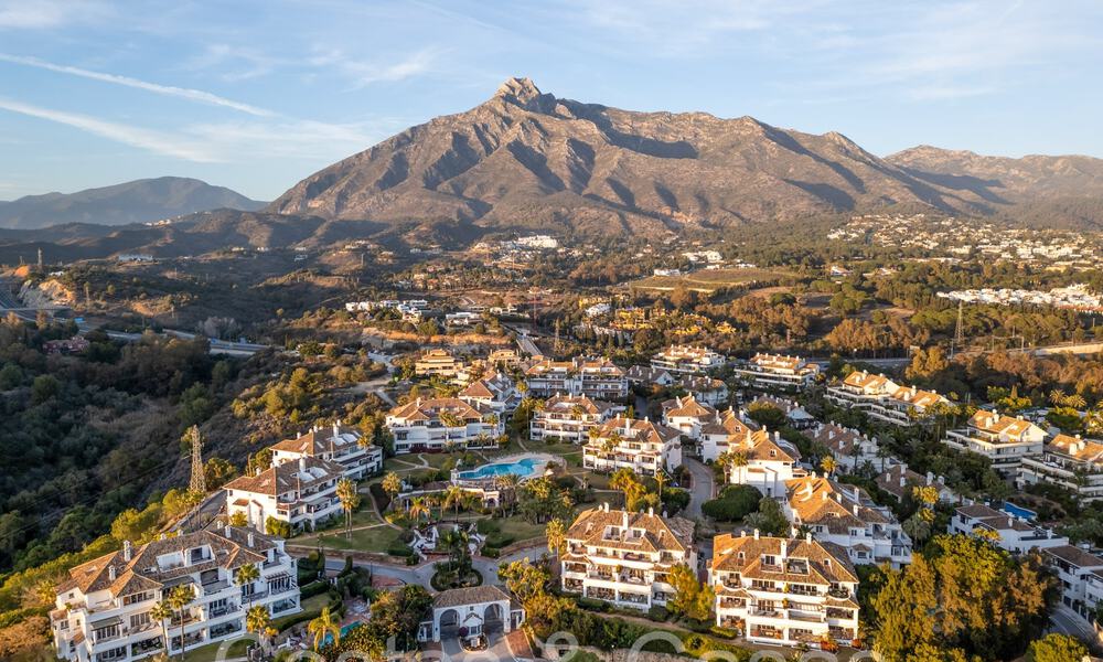 Luxe appartement met 3 slaapkamers te koop in een gated en beveiligd gewild complex op de Golden Mile van Marbella 63986