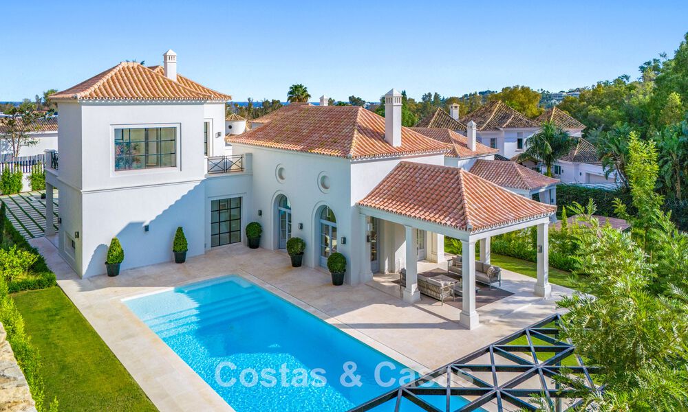 Instapklare, luxevilla met modern-Mediterraan design te koop in een populaire golfomgeving in Nueva Andalucia, Marbella 774509
