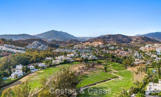 Instapklare, luxevilla met modern-Mediterraan design te koop in een populaire golfomgeving in Nueva Andalucia, Marbella 774512 