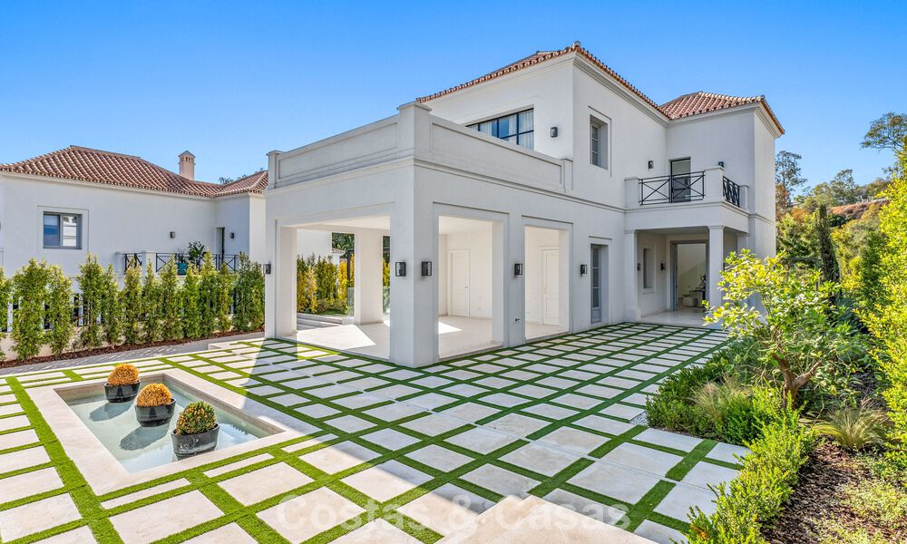 Instapklare, luxevilla met modern-Mediterraan design te koop in een populaire golfomgeving in Nueva Andalucia, Marbella 774513