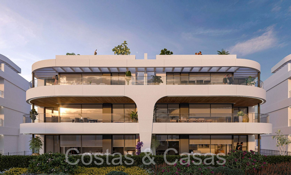 Nieuwbouwproject van appartementen te koop op de New Golden Mile tussen Marbella en Estepona 64281