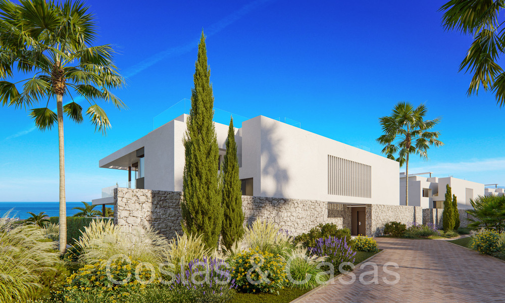 Prestigieuze nieuwbouwappartementen direct aan de golfbaan te koop, met zee- en golfzicht, Oost-Marbella 64731