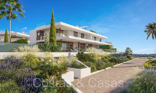 Prestigieuze nieuwbouwappartementen direct aan de golfbaan te koop, met zee- en golfzicht, Oost-Marbella 64734 