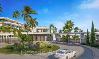 Prestigieuze nieuwbouwappartementen direct aan de golfbaan te koop, met zee- en golfzicht, Oost-Marbella 64736 