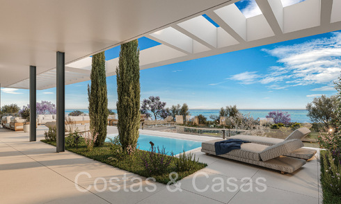 Prestigieuze nieuwbouwappartementen direct aan de golfbaan te koop, met zee- en golfzicht, Oost-Marbella 64745
