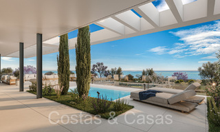 Nieuwe, modernistische huizen te koop direct aan de golfbaan in Oost-Marbella 64774 