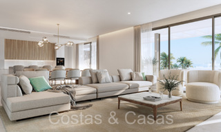 Nieuwe, modernistische huizen te koop direct aan de golfbaan in Oost-Marbella 64778 