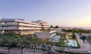 Nieuwbouwproject van duurzame appartementen met panoramisch zeezicht te koop, nabij Estepona centrum 64688 