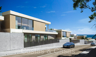 Laatste villa! Energie-efficiënte nieuwbouwvilla te koop met zeezicht net buiten het centrum van Estepona 64787 