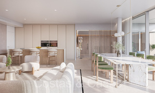 Laatste villa! Energie-efficiënte nieuwbouwvilla te koop met zeezicht net buiten het centrum van Estepona 64800 