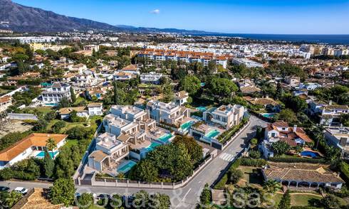 Nieuwe villa’s te koop met panoramisch zeezicht op loopafstand van San Pedro centrum, Marbella 67338