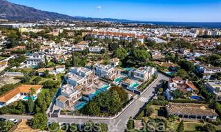 Nieuwe villa’s te koop met panoramisch zeezicht op loopafstand van San Pedro centrum, Marbella 67338 