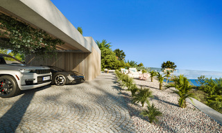 Bouwgrond + prestigieus villaproject te koop eerstelijnsgolf in Nueva Andalucia, Marbella 64968 