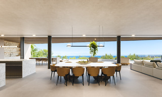 Bouwgrond + prestigieus villaproject te koop eerstelijnsgolf in Nueva Andalucia, Marbella 64972 