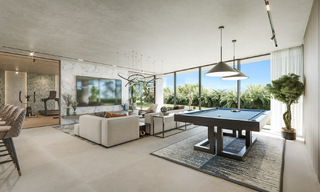 Bouwgrond + prestigieus villaproject te koop eerstelijnsgolf in Nueva Andalucia, Marbella 64975 