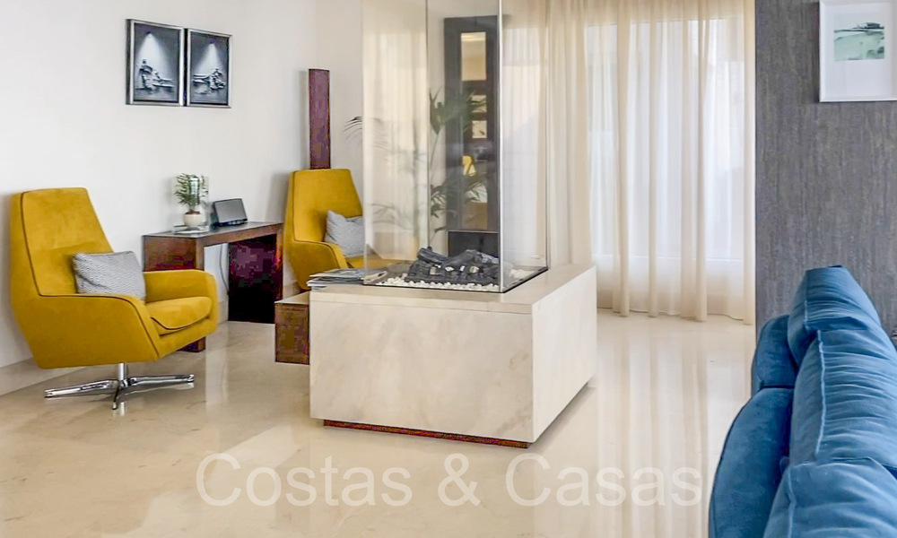 Luxueuze villa met moderne bouwstijl en adembenemend zeezicht te koop in Manilva, Costa del Sol 64996