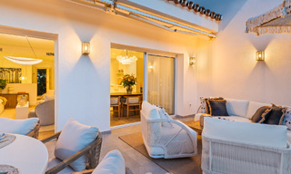 Luxueus gerenoveerde rijwoning te koop met ruim terras en uitzicht op de golfbaan in La Quinta golfresort, Benahavis - Marbella 64659 