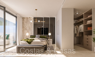 Nieuwe, eigentijdse luxe appartementen met zeezicht te koop in Manilva, Costa del Sol 65082 