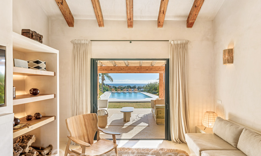 Andalusisch luxe landgoed met gastenverblijf en subliem zeezicht te koop in de heuvels van Estepona 65103