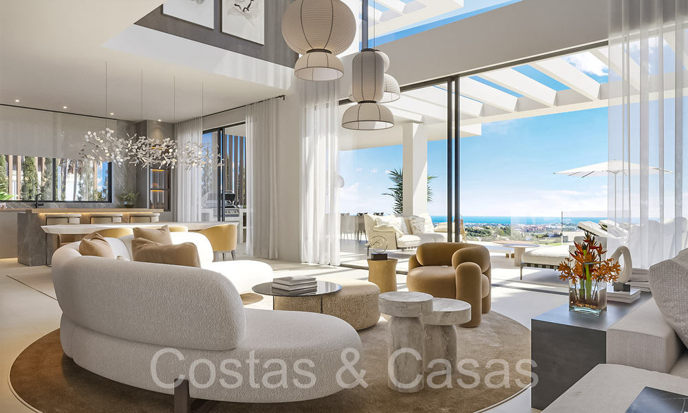 10 eigentijdse boutique villa’s te koop op de New Golden Mile tussen Marbella en Estepona 65265