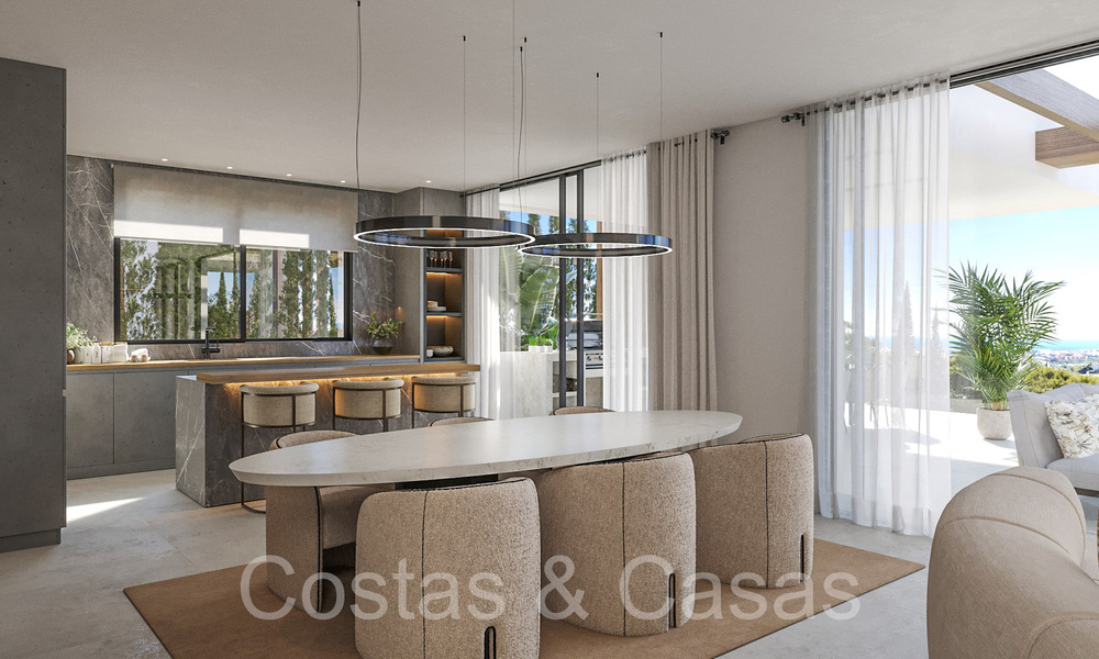 10 eigentijdse boutique villa’s te koop op de New Golden Mile tussen Marbella en Estepona 65274